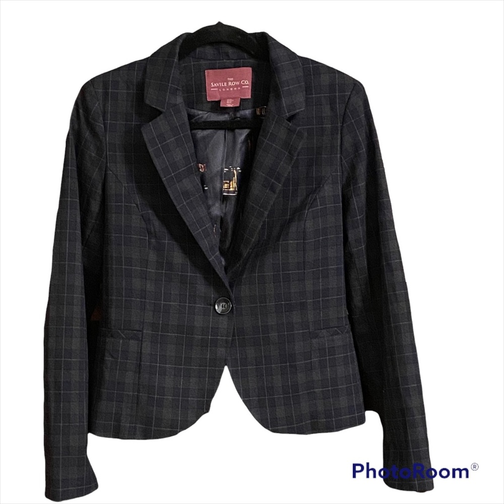 The Savile Row London Plaid Blazer
